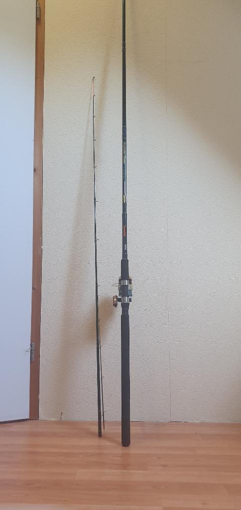 Feederhengel Spro Powerflex, Ophalen, Zo goed als nieuw, Complete set