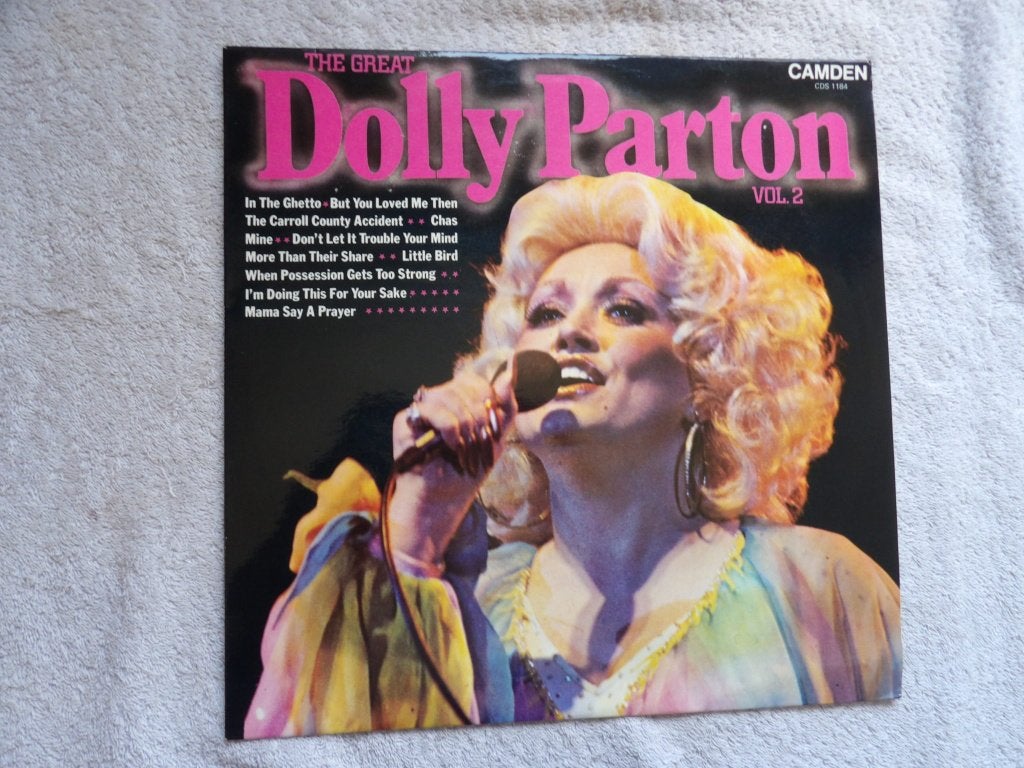 the great DOLLY PARTON vol.2  ( uk ), LP, Zo goed als nieuw, Originele persing, 12 inch