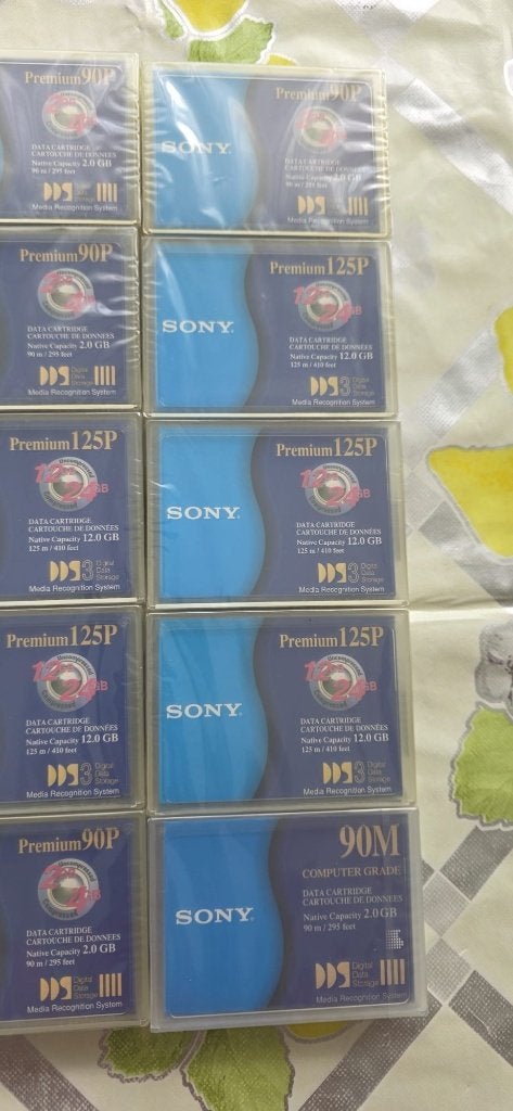 Sony DDS-3 data cartridges – 15 stuks, Overige typen, Nieuw, Ophalen of Verzenden