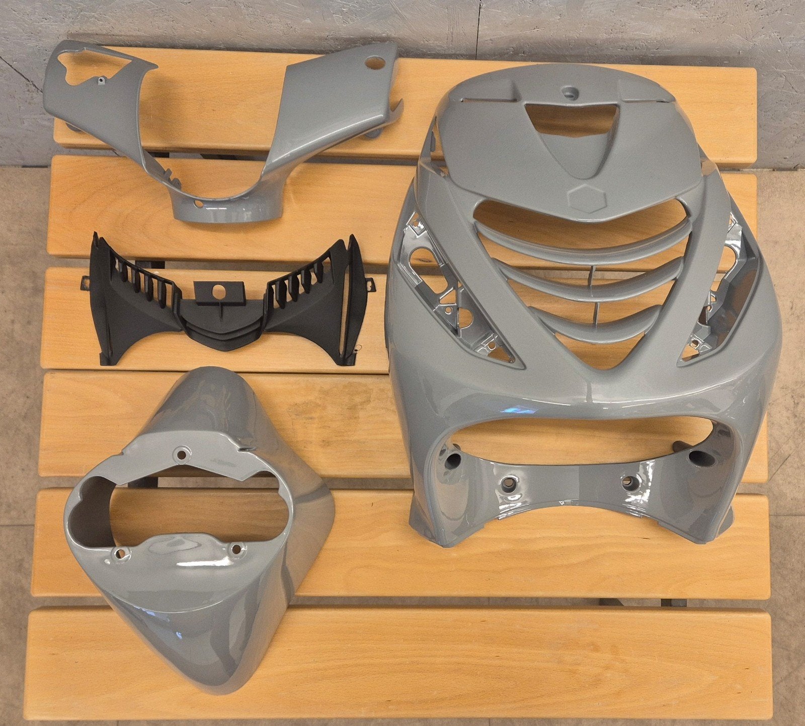 Piaggio Zip SP grijze kappenset, Ophalen, Piaggio, Piaggio, Zo goed als nieuw