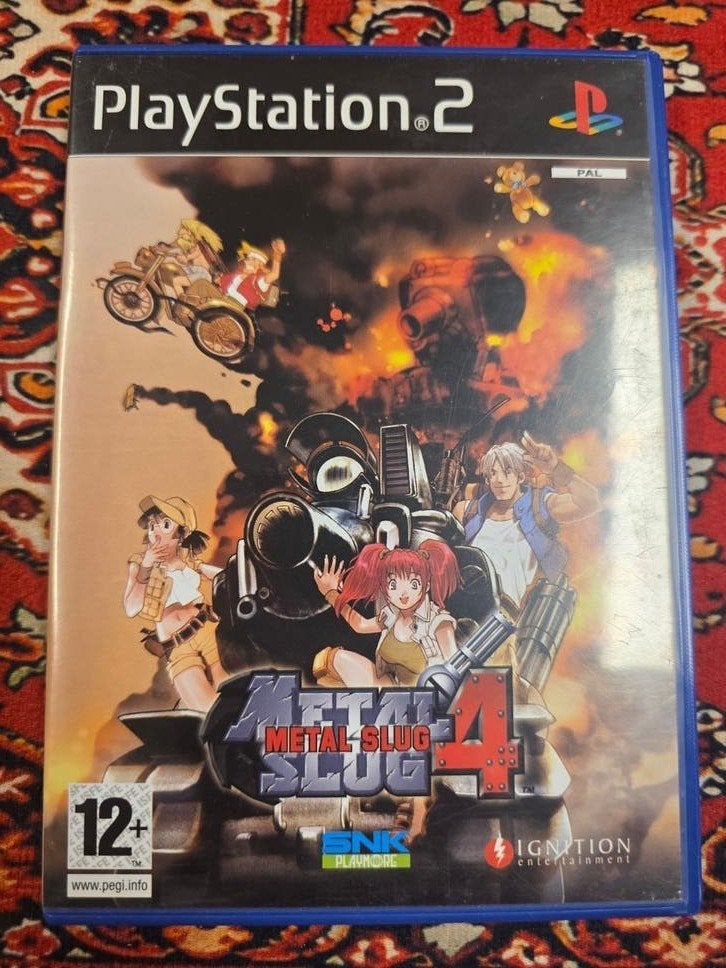 Metal Slug 4 - PlayStation 2 (PS2), Gebruikt, Shooter, SNK Playmore, 2 spelers