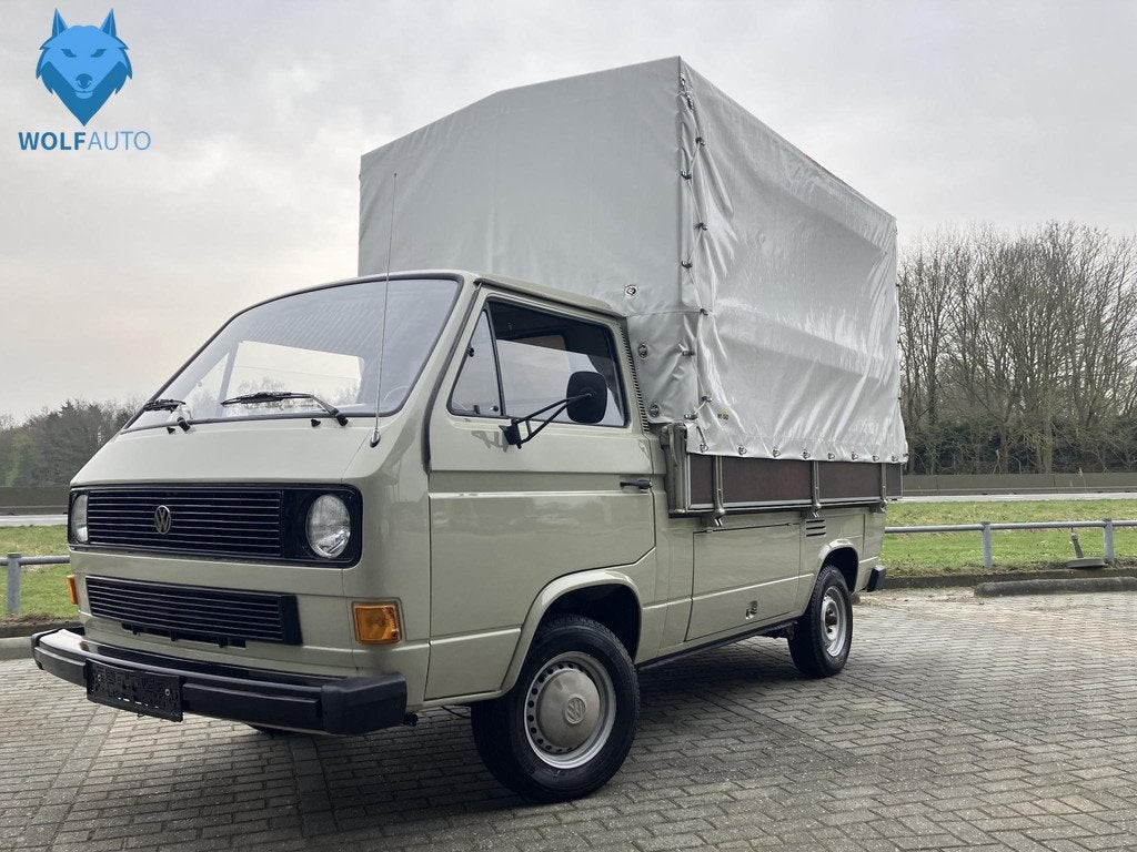 Volkswagen Transporter T3 Pick Up GERESTAUREERD! PRACHTIGE A, Stof, Gebruikt, 4 cilinders, 1600 cc