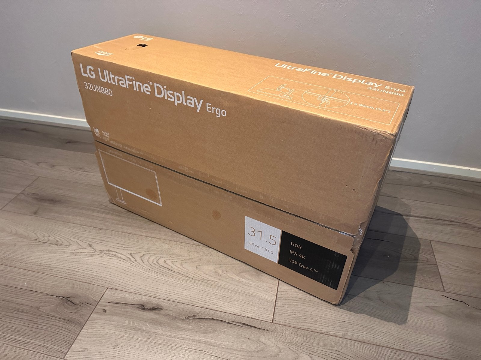 LG UltraFine Display Ergo 32UN880 4K IPS USB-C Monitor, Computers en Software, Monitoren, HDMI, IPS, In hoogte verstelbaar, Ophalen of Verzenden