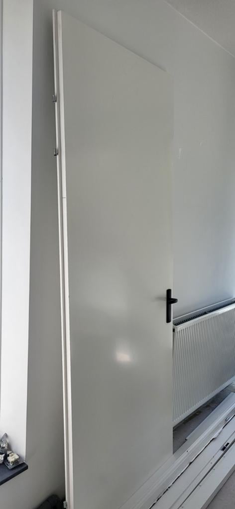 Svedex Binnendeur Wit 88x231 cm - Gebruikt, Doe-het-zelf en Verbouw, Deuren en Horren, Ophalen, Gebruikt, 80 tot 100 cm, 215 cm of meer