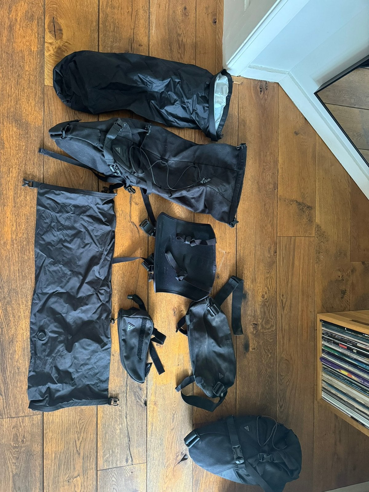 2x Bikepack tassenset Topeak (TE HUUR), Ophalen of Verzenden, Zo goed als nieuw