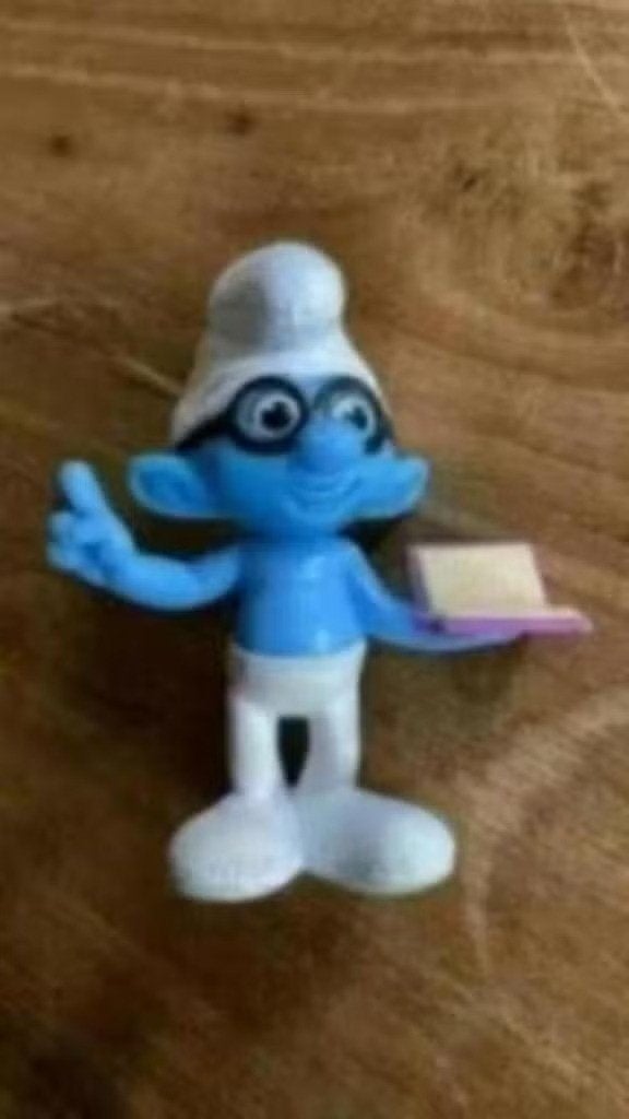 Mc donalds 2013 smurf, Verzamelen, Smurfen, Ophalen of Verzenden, Gebruikt, Overige Smurfen