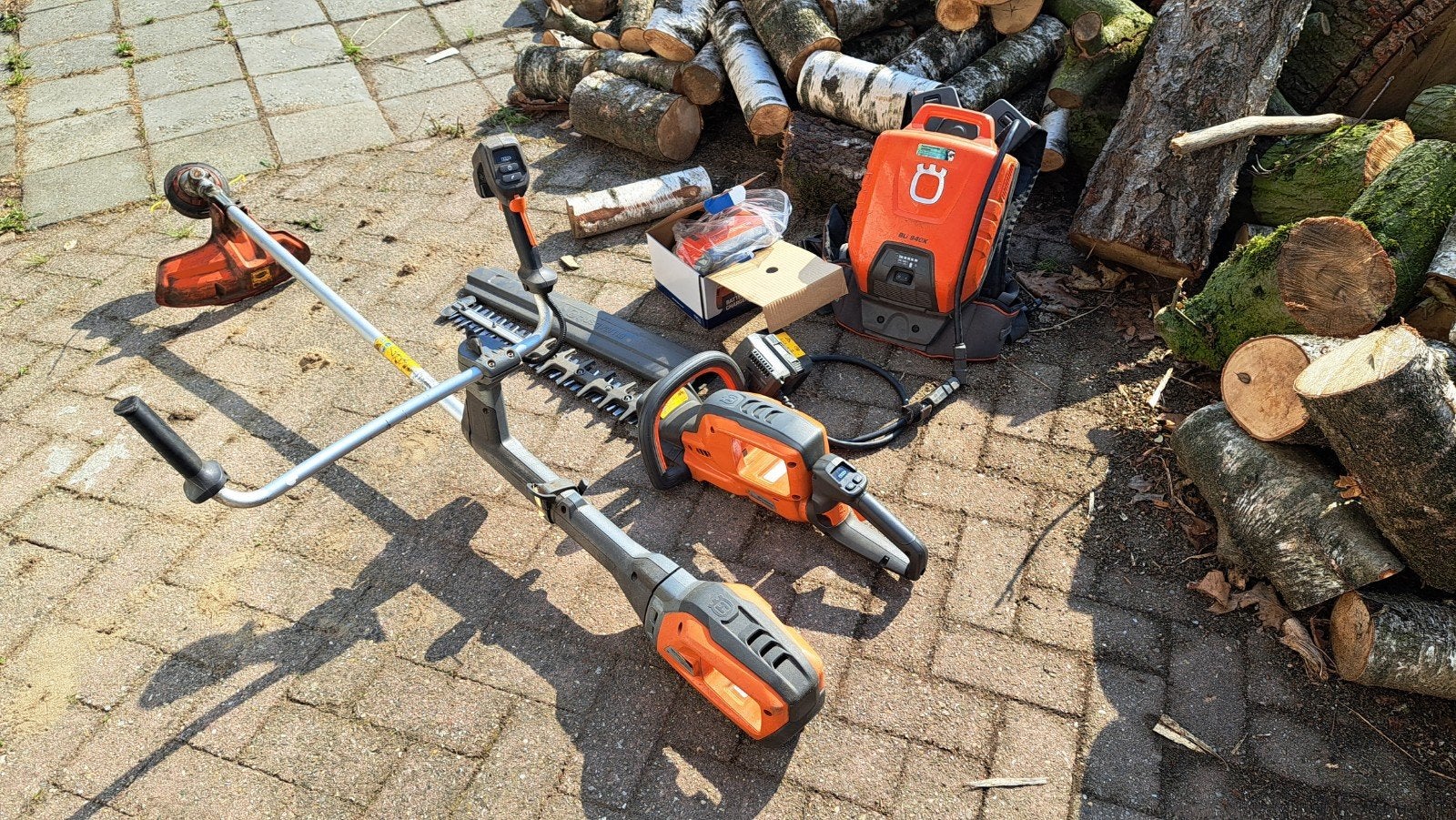Husqvarna (accu) hoveniersset 520iHD60 en 535iRXT, Ophalen, 535iRXT en 520 iHD60, ????, Husqvarna