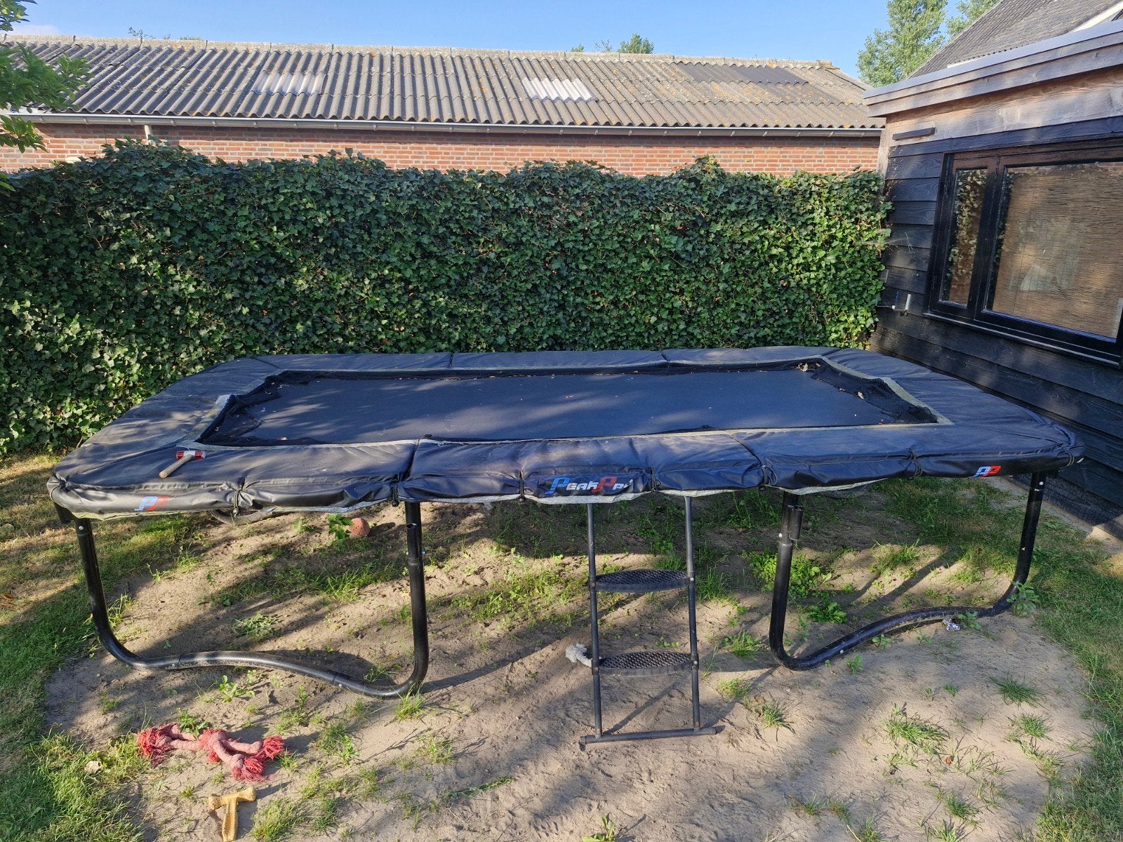 Trampoline PeakPro, 420 x 240cm, Ophalen, Gebruikt