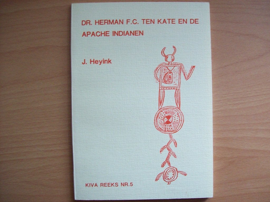 Dr. Herman F.C. ten Kate en de Apache Indianen door J Heyink, Wetenschap, J. Heyink, Ophalen of Verzenden, Zo goed als nieuw