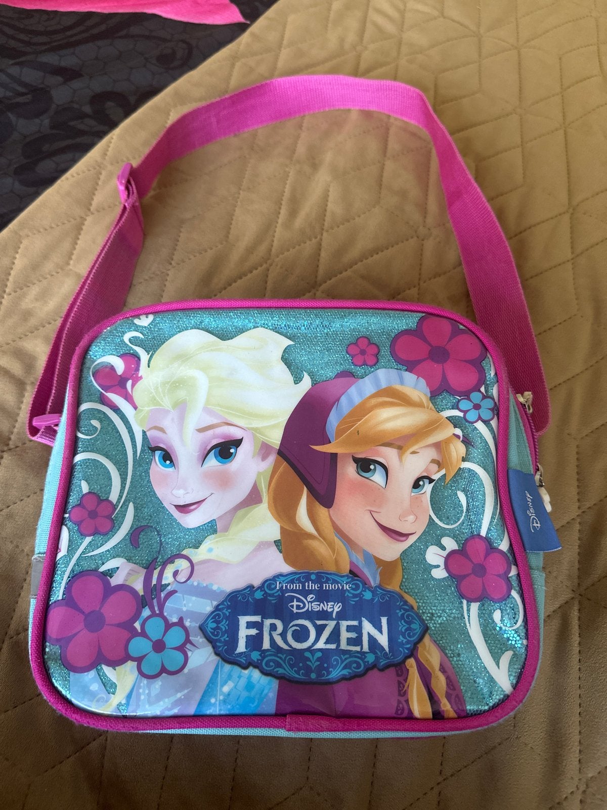 Disney Frozen schoudertas / lunchbox tas - Zo goed als nieuw, Ophalen of Verzenden, Zo goed als nieuw