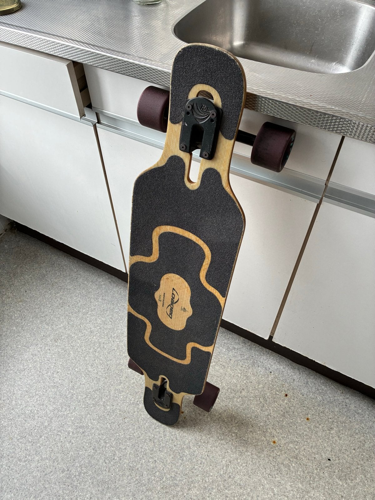 Loaded Dervish Sama Longboard, Sport en Fitness, Ophalen, Gebruikt, Skateboard, Longboard
