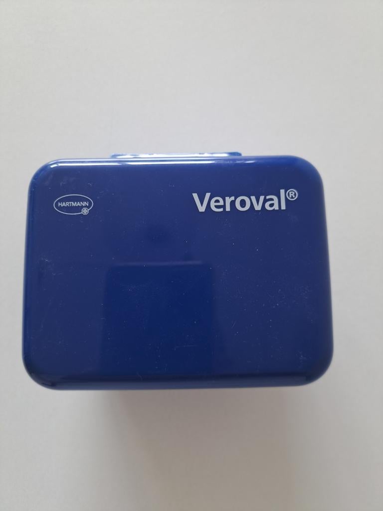 Veroval Bloeddrukmeter voor pols, inclusief opbergdoos, Ophalen of Verzenden, Zo goed als nieuw, Overige typen