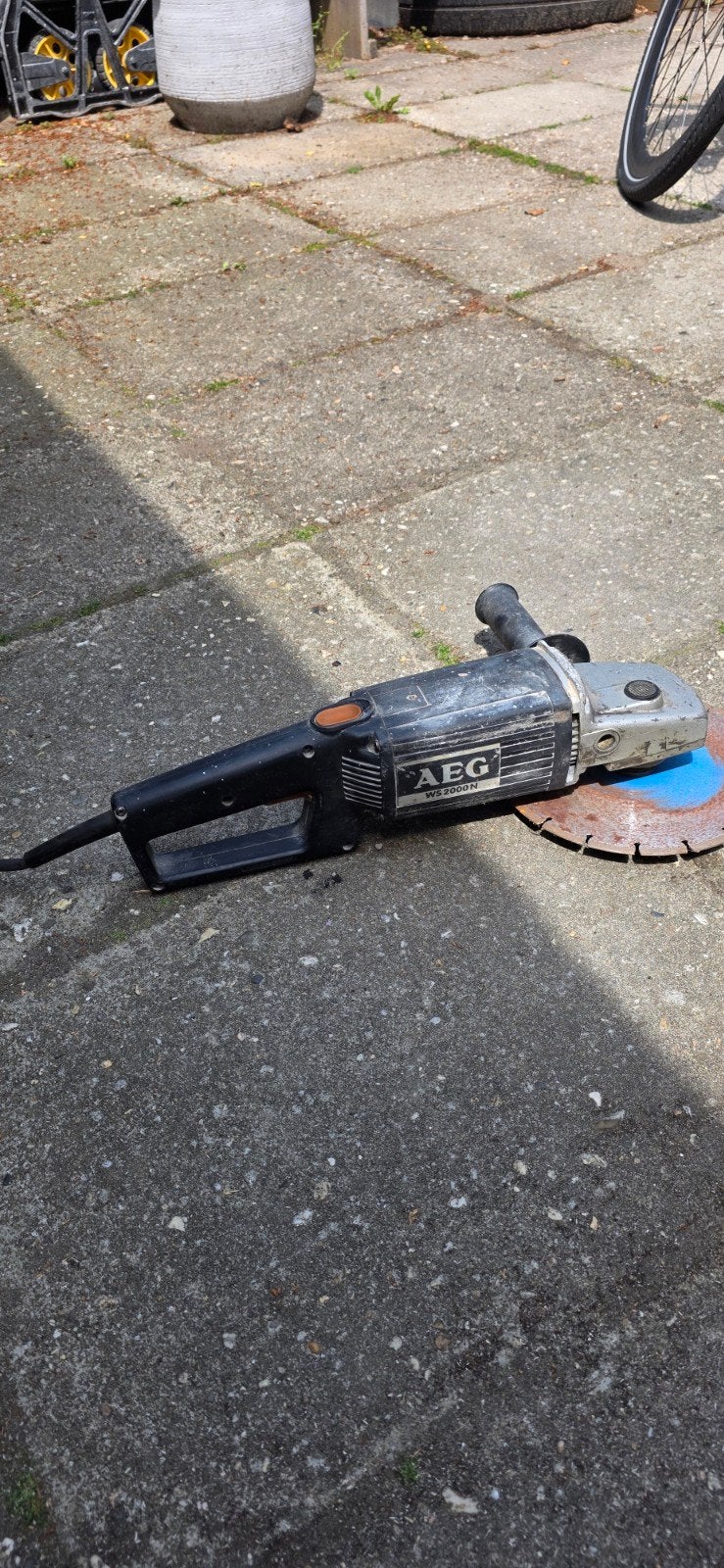 AEG haakse slijper teab, Ophalen of Verzenden, 1200 watt of meer