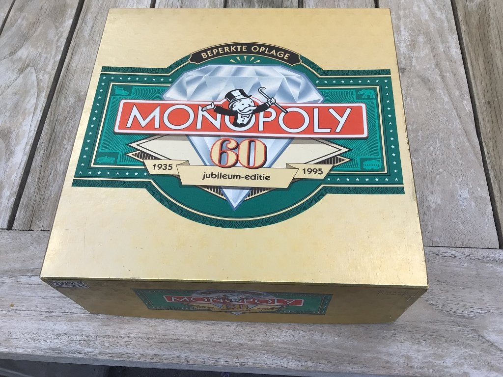 Monopoly jubileum editie, Vijf spelers of meer, Ophalen, Nieuw, Parker