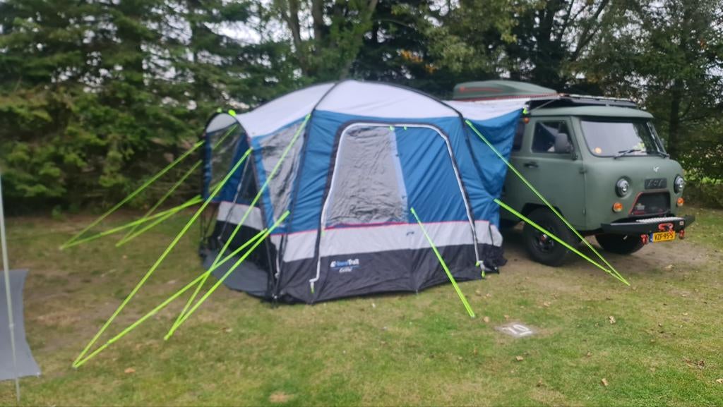 Euro Trail Bustent, Caravans en Kamperen, Tenten, Ophalen, Zo goed als nieuw