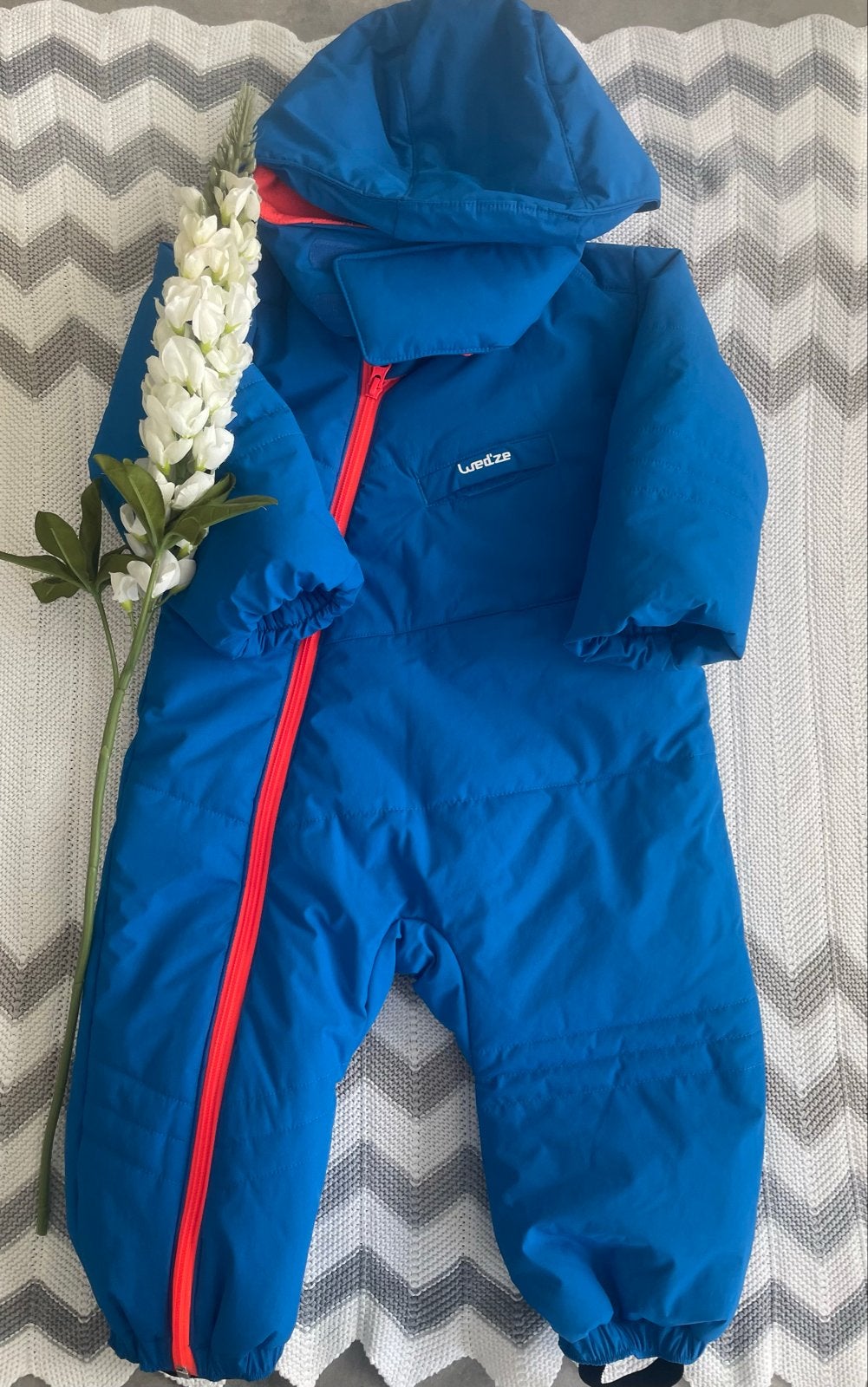 NIEUW, unisex blauwe baby sneeuw-/skipak van Wed’ze, maat 80, Ophalen of Verzenden, Nieuw, Jongen of Meisje