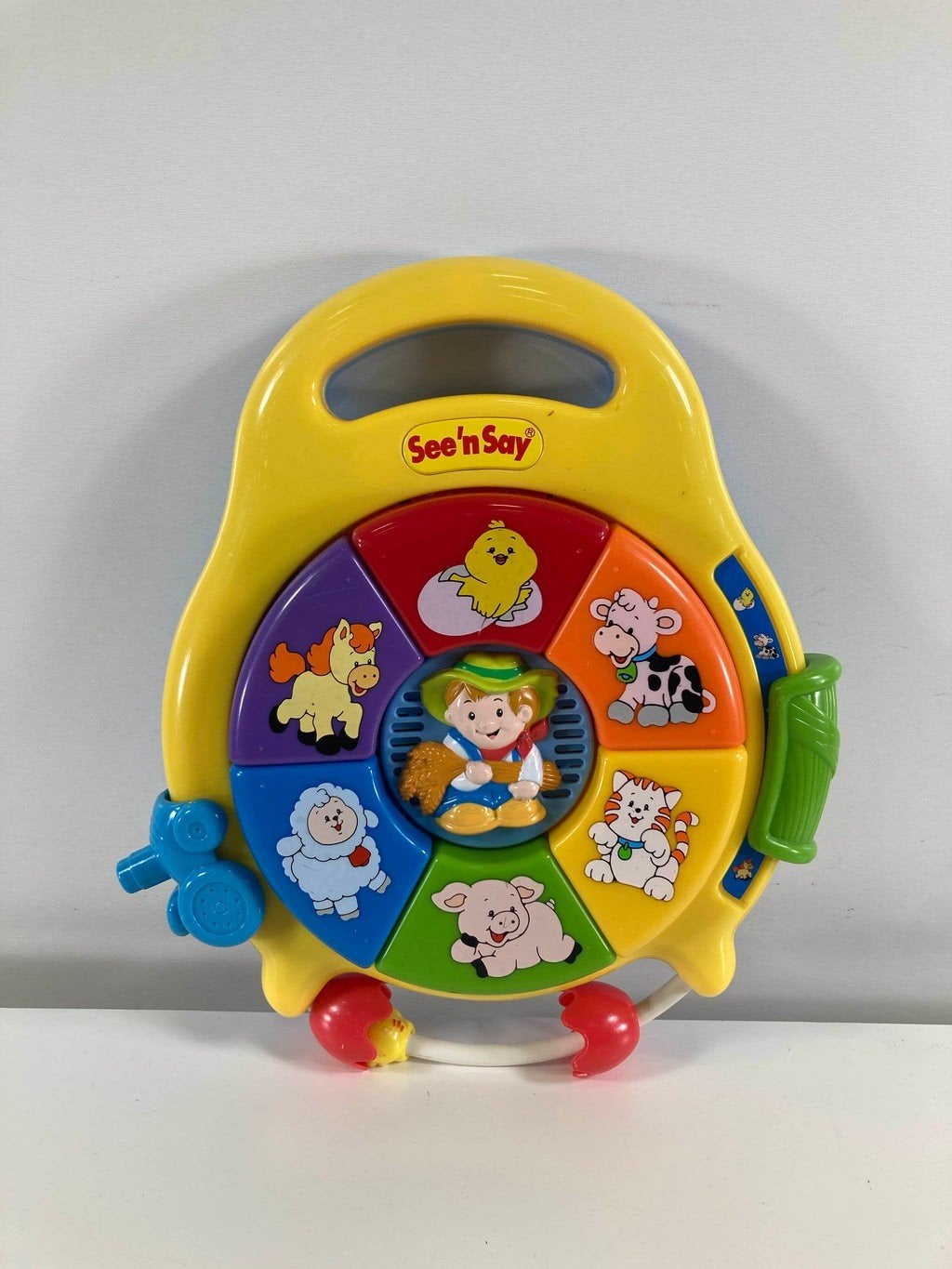 Fisher-Price See 'n Say Boerderij Speelgoed, Ophalen of Verzenden, Zo goed als nieuw, Rammelaar
