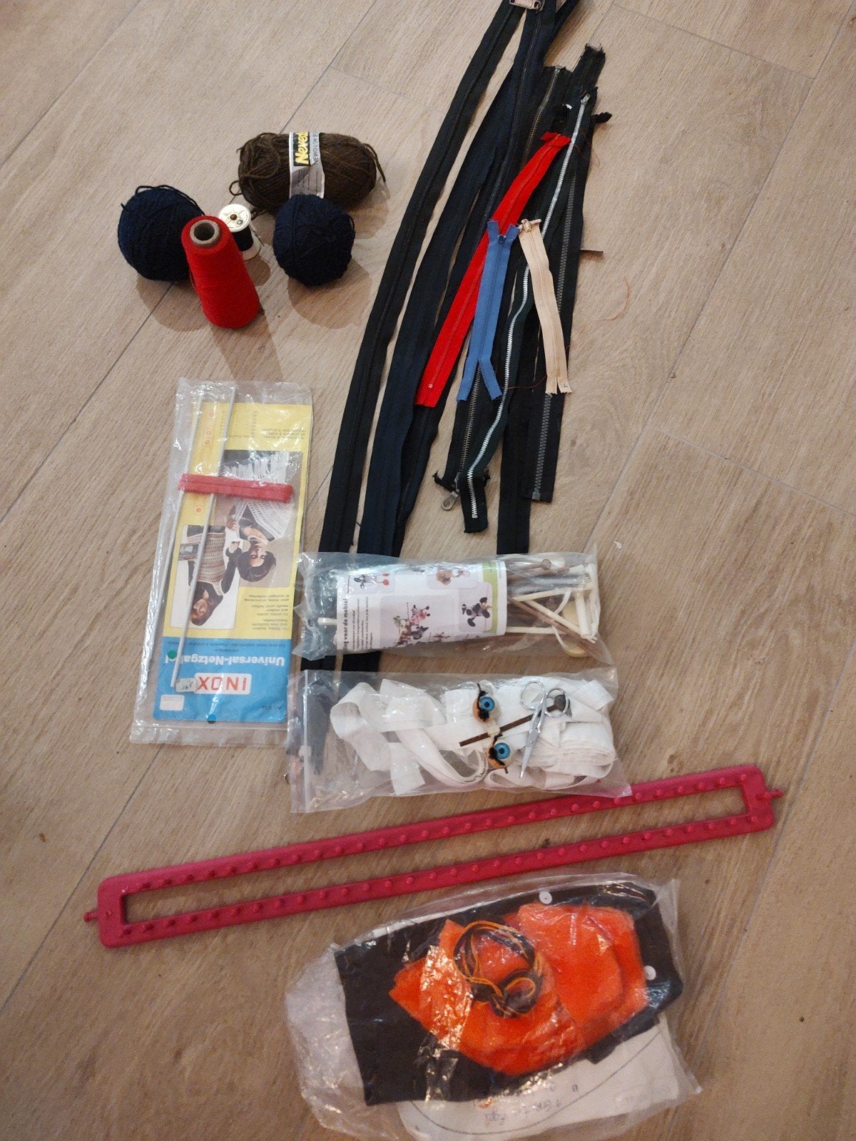 oude naai en brei spulletjes, Hobby en Vrije tijd, Ophalen of Verzenden, Gebruikt, Breien of Haken, Overige typen