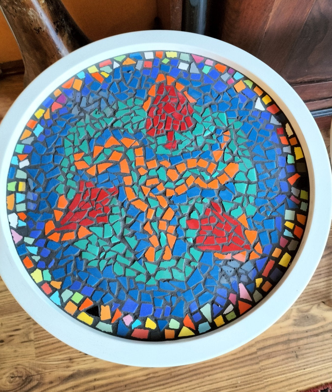 Nieuwe Bijzettafeltjes, Minder dan 55 cm, Metaal of Aluminium, Rond, Nieuw