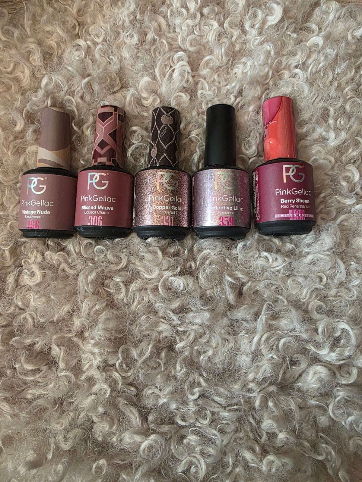 Pink Gellac gellak set - 5 kleuren, Verzenden, Zo goed als nieuw, Overige typen