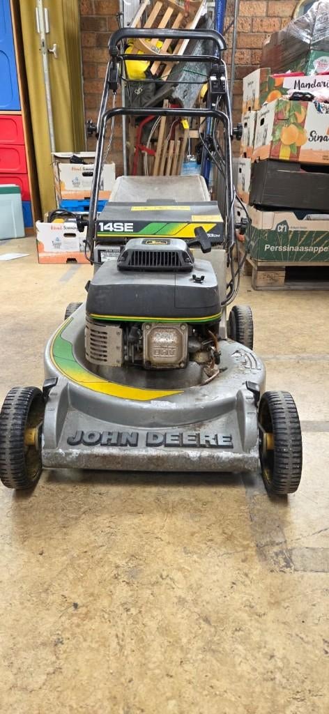 John Deere 14SE – De Legendarische Krachtpatser, Ophalen, Accu-grasmaaier, Versnellingen, Nieuw