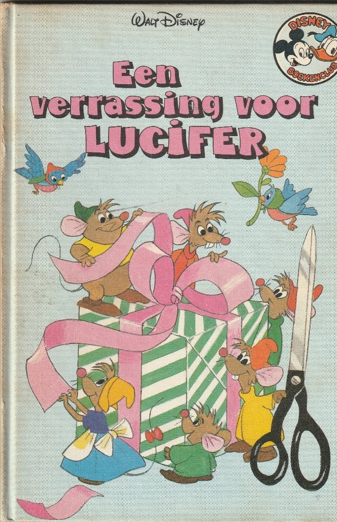Een verrassing voor lucifer walt disney jaren 70 boekje, Ophalen of Verzenden, Gelezen, Fictie algemeen
