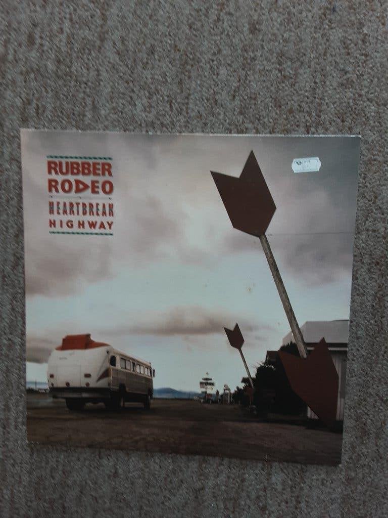 vinyl lp Rubber Rodeo heartbreak highway, LP, Gebruikt, Originele persing, Ophalen of Verzenden