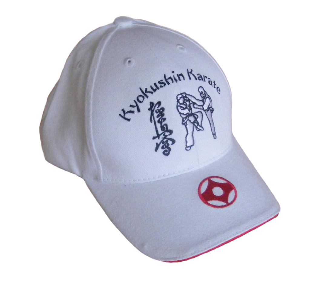 Kyokushin karate cap pet (wit en zwart) 25% korting, Ophalen of Verzenden, Nieuw, Karate