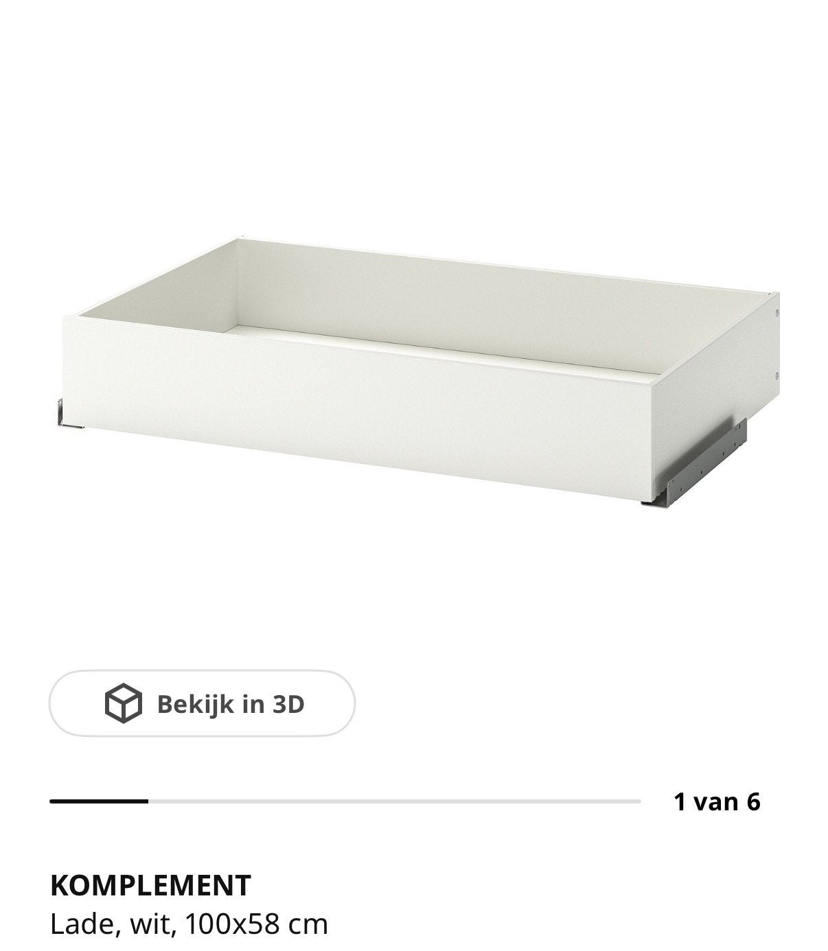 4 X Ikea pax kast lades, Huis en Inrichting, Ophalen, 200 cm of meer, 50 tot 100 cm, Zo goed als nieuw
