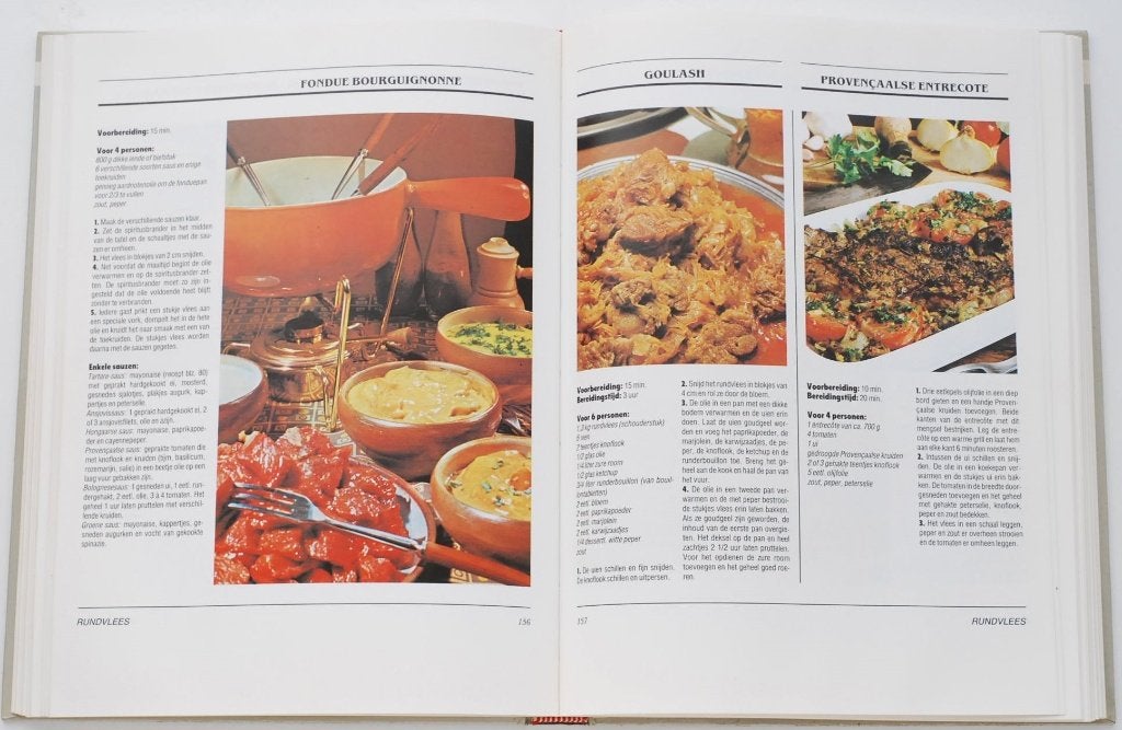Koken in Kleur: 400 Smakelijke Recepten - Kookboek jaren 80, Verzenden, Zo goed als nieuw, Hoofdgerechten, Nederland en België