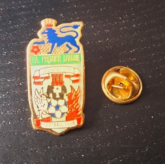 Pin Coventry City, Ophalen, Zo goed als nieuw, Buitenlandse clubs, Poster, Plaatje of Sticker