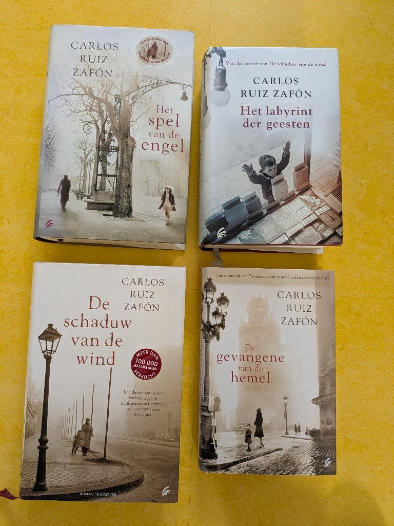 vierluik het kerkhof der vergeten boeken Carlos Ruiz Safon, Boeken, Gelezen, Ophalen of Verzenden, Nederland, Carlos Ruiz Zafón