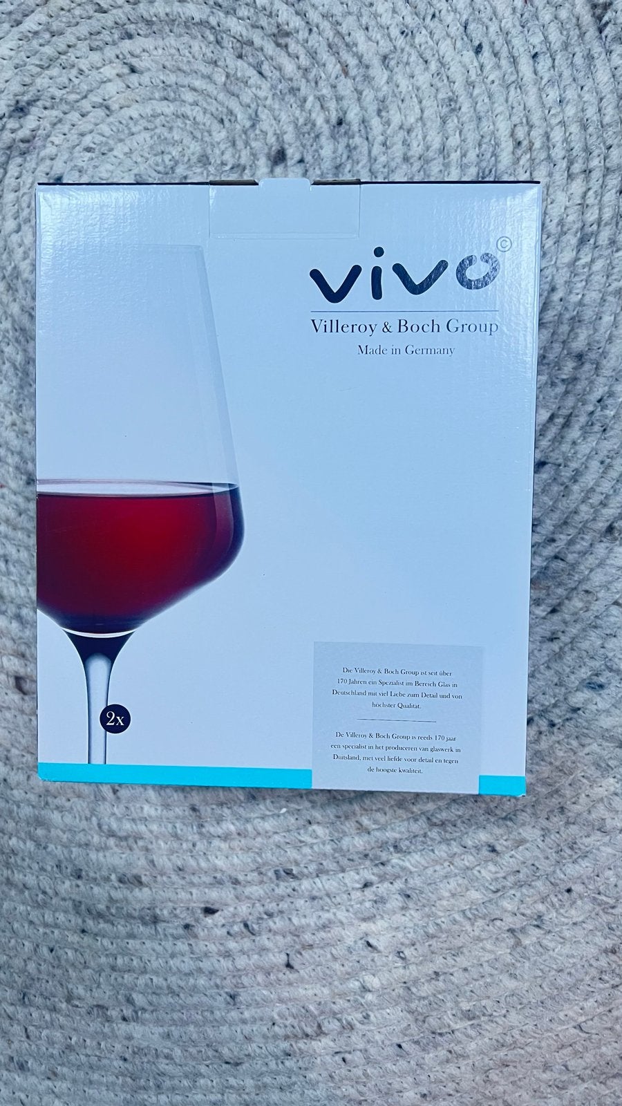 Vivo Villeroy & Boch Group Rode Wijnglazen 547ml (2 stuks), Ophalen