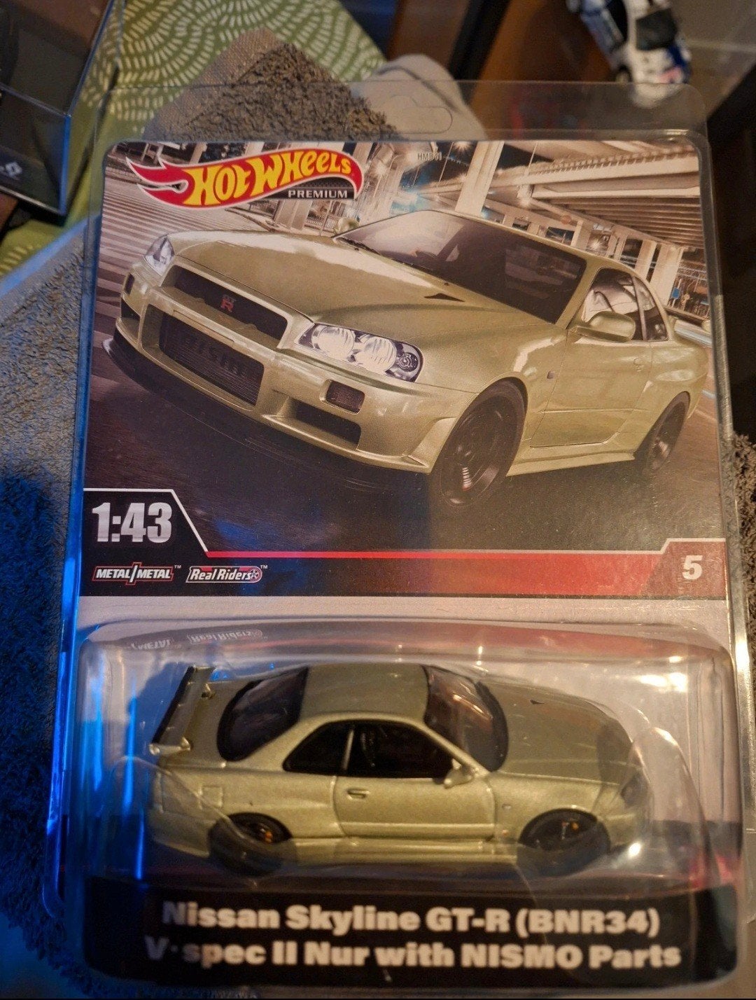 hotwheels nissan skyline GT-R bcnr33 1/43, Ophalen of Verzenden, Nieuw, Auto