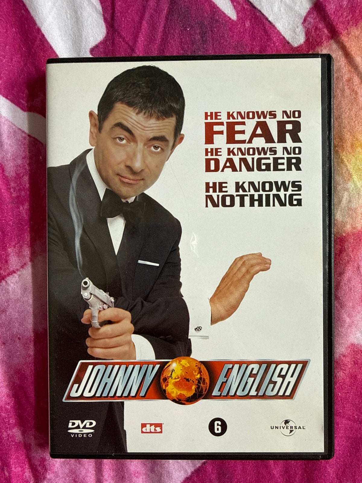 Johnny English DVD - Actiekomedie met Rowan Atkinson, Nederlands, Ophalen of Verzenden, Zo goed als nieuw, Vanaf 6 jaar