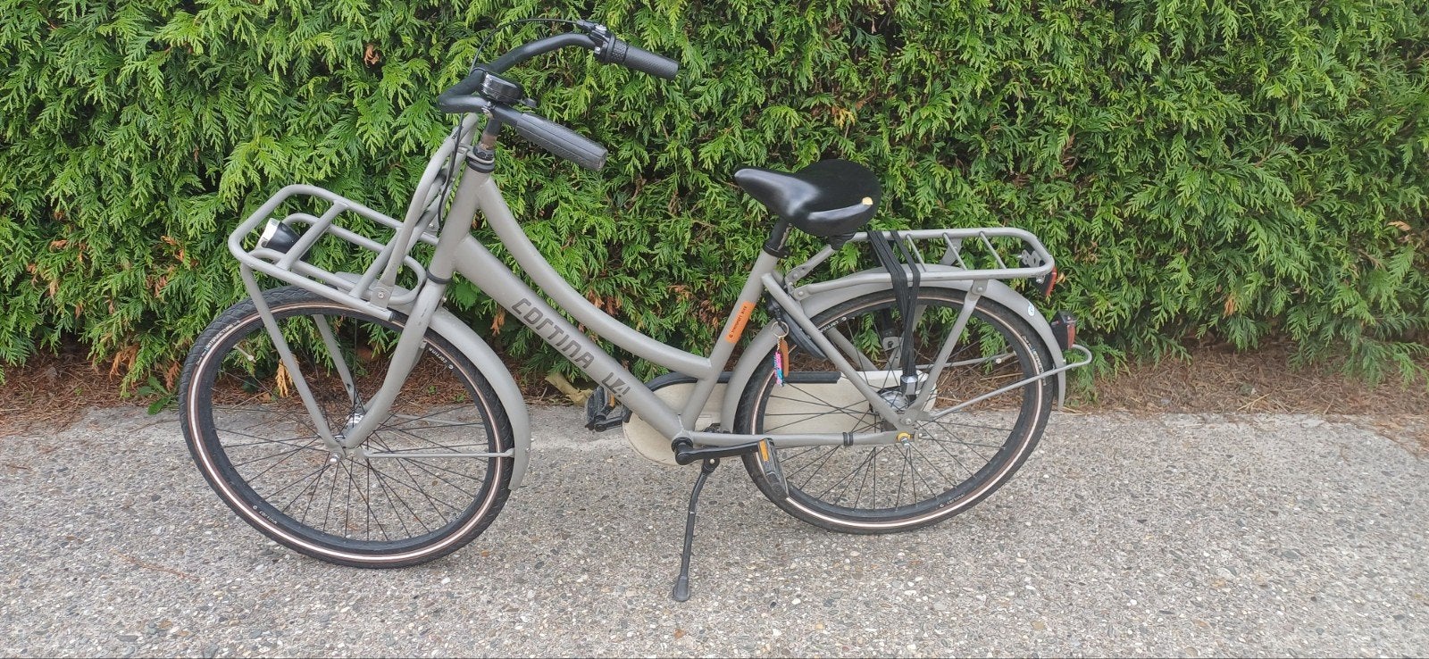 Cortina U4 kinderfiets - 24 inch, Fietsen en Brommers, Ophalen, Gebruikt, Cortina U4 transportfiets, Terugtraprem