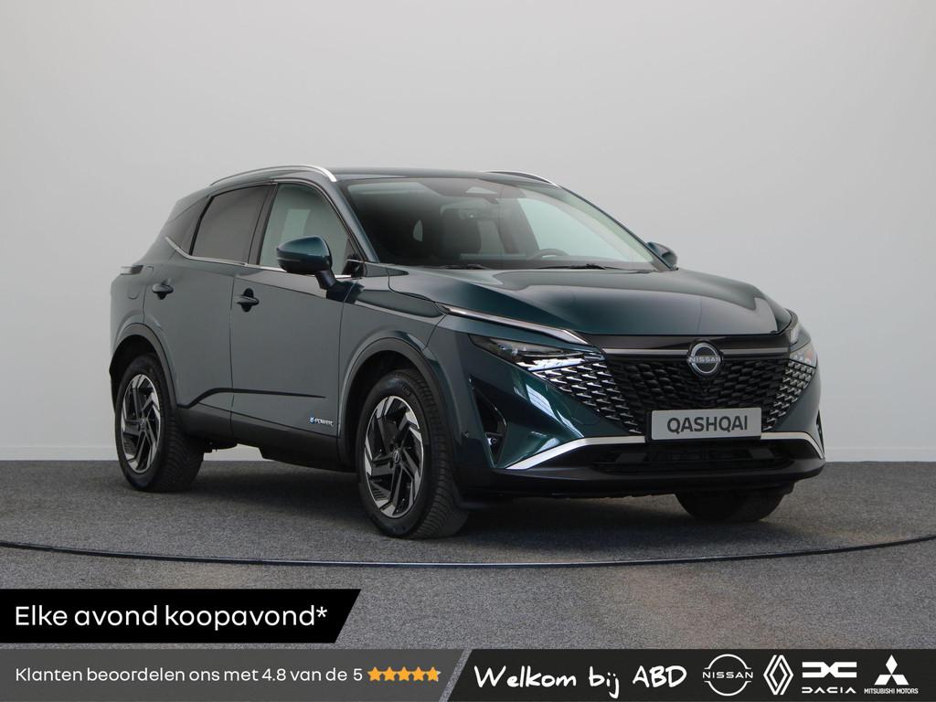 Nissan Qashqai 1.5 e-Power N-Connecta | Stoel, Stuur en Voor, Auto's, Nissan, Bedrijf, Te koop, Qashqai, 360° camera, ABS, Adaptive Cruise Control