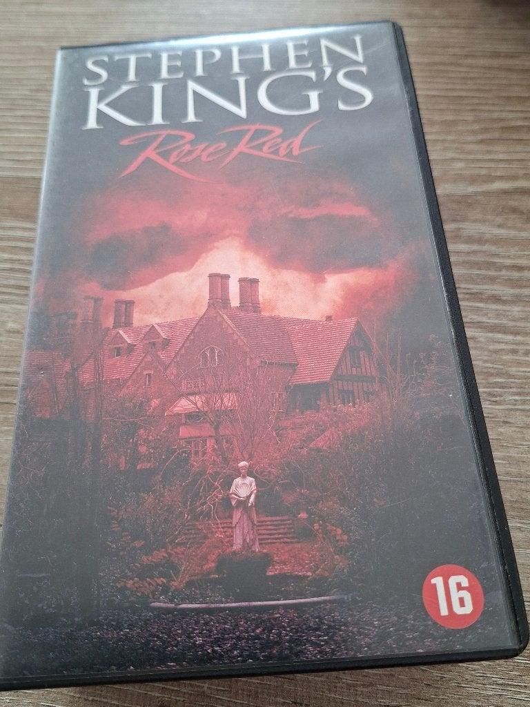 Stephen King Rose Red VHS videobanden, Nederlands ondertiteld, Engels, Vanaf 16 jaar, Ophalen of Verzenden