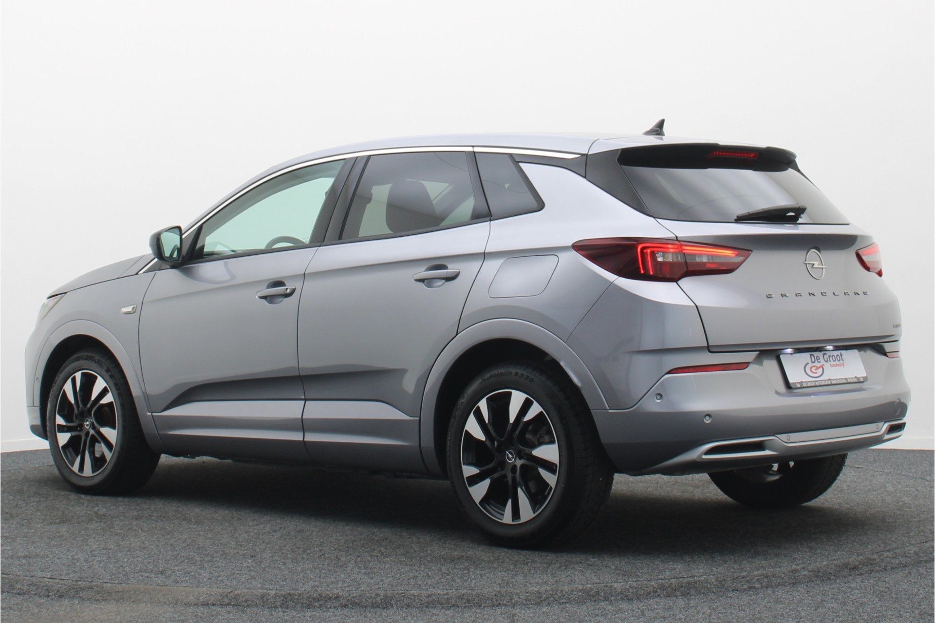 Opel Grandland 1.6 Turbo Plug-In Hybrid Elegance Virtual Coc, Gebruikt, Zwart, 4 cilinders, Leder en Stof