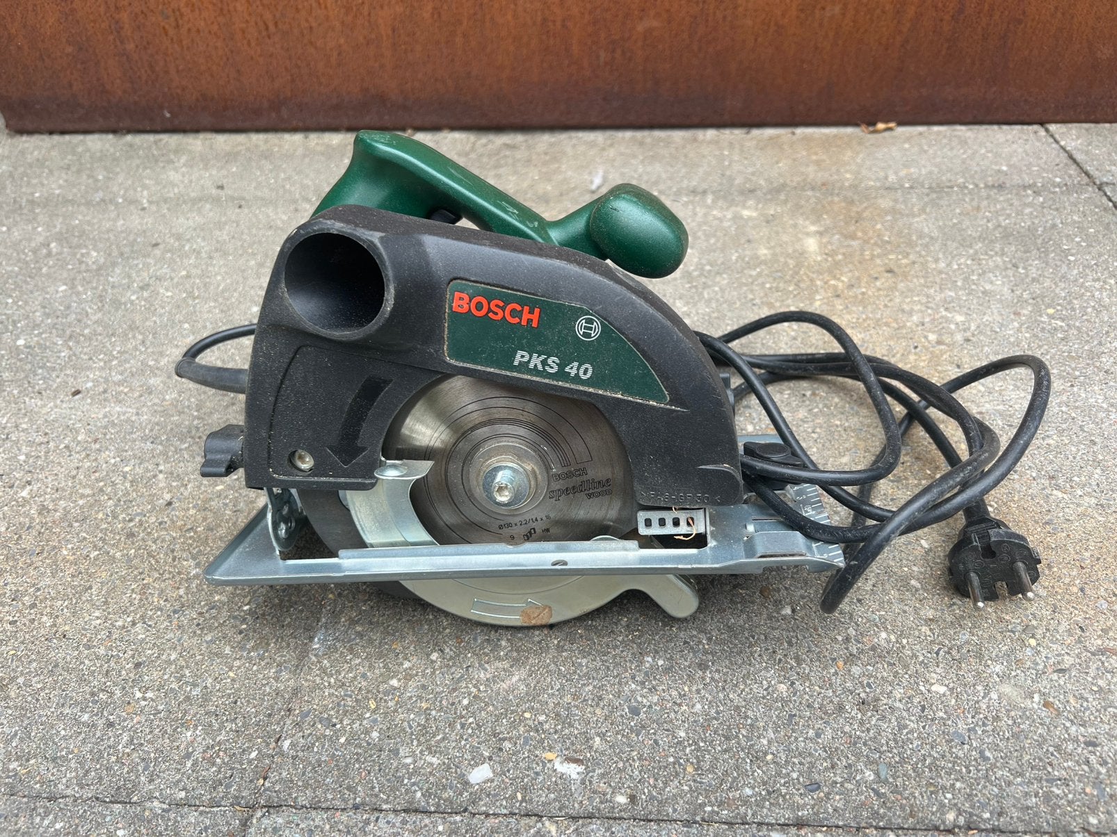 Bosch PKS 40 handcirkelzaag, Ophalen, Gebruikt, Cirkelzaag, 30 tot 70 mm