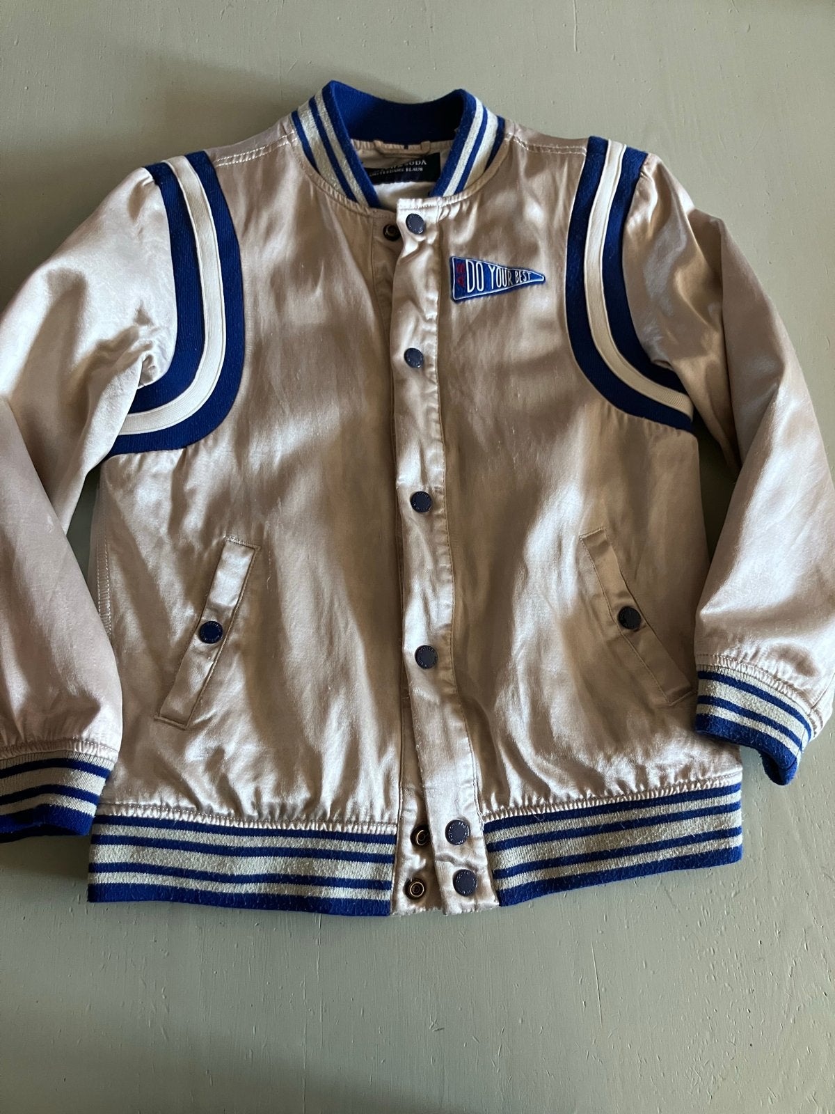 Scotch & Soda Meisjes Bomberjack/Vest Maat 152, Ophalen of Verzenden, Zo goed als nieuw, Meisje, Trui of Vest