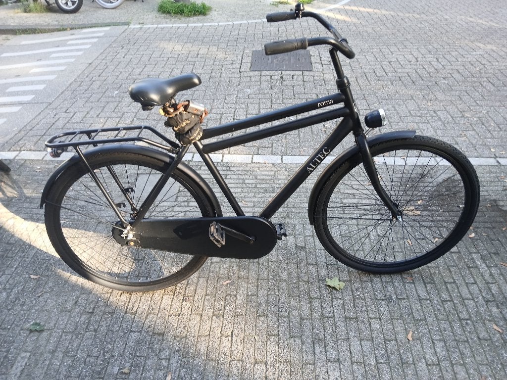 Stadsfiets, Terugtraprem, Gebruikt, Versnellingen, 53 tot 57 cm