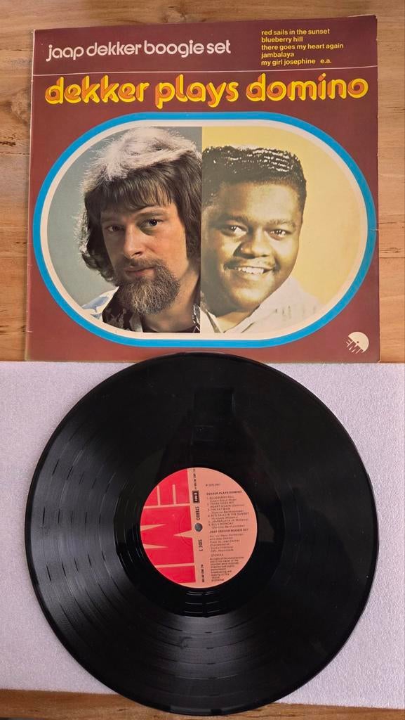 Jaap Dekker Boogie Set - Dekker Plays Domino LP (1975), Ophalen of Verzenden, Gebruikt, 12 inch