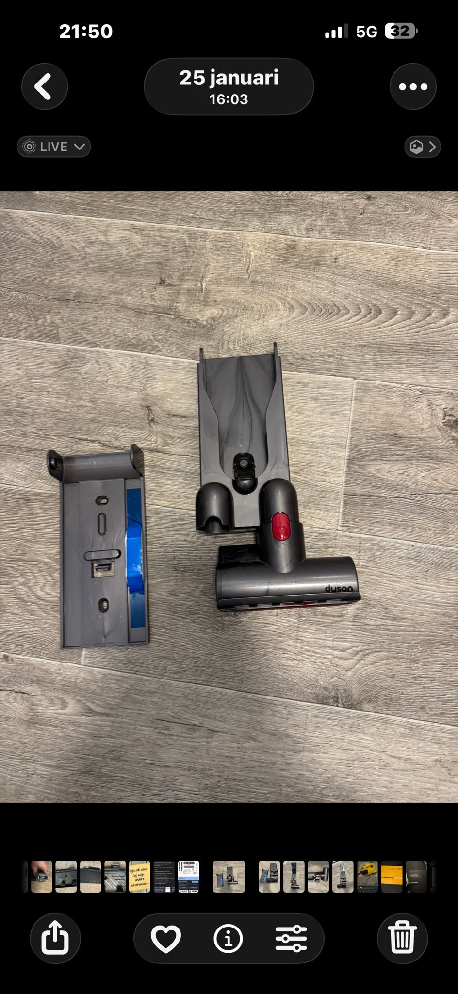 Dyson V7/V8/V10/V11 Dockingstation en gemotoriseerde borstel, Witgoed en Apparatuur, Stofzuigers, Inclusief accessoires, Nieuw