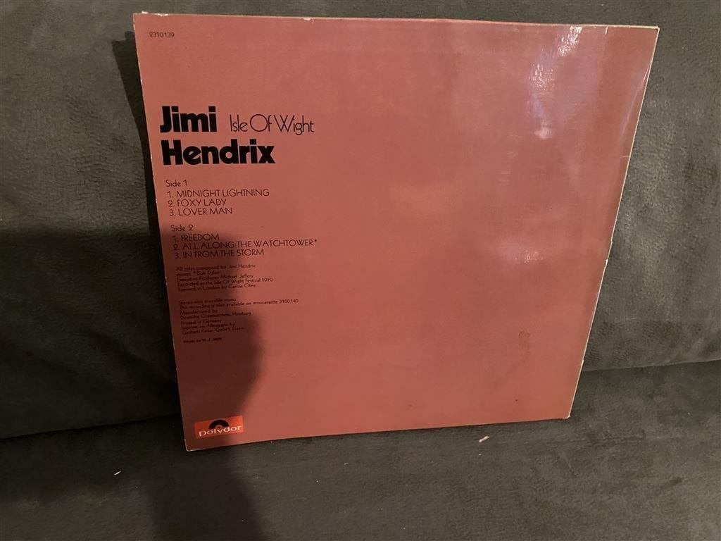Jimi Hendrix - Isle of Wight Vinyl [1061], Cd's en Dvd's, Vinyl | Rock, Verzenden, Zo goed als nieuw, 12 inch, Poprock