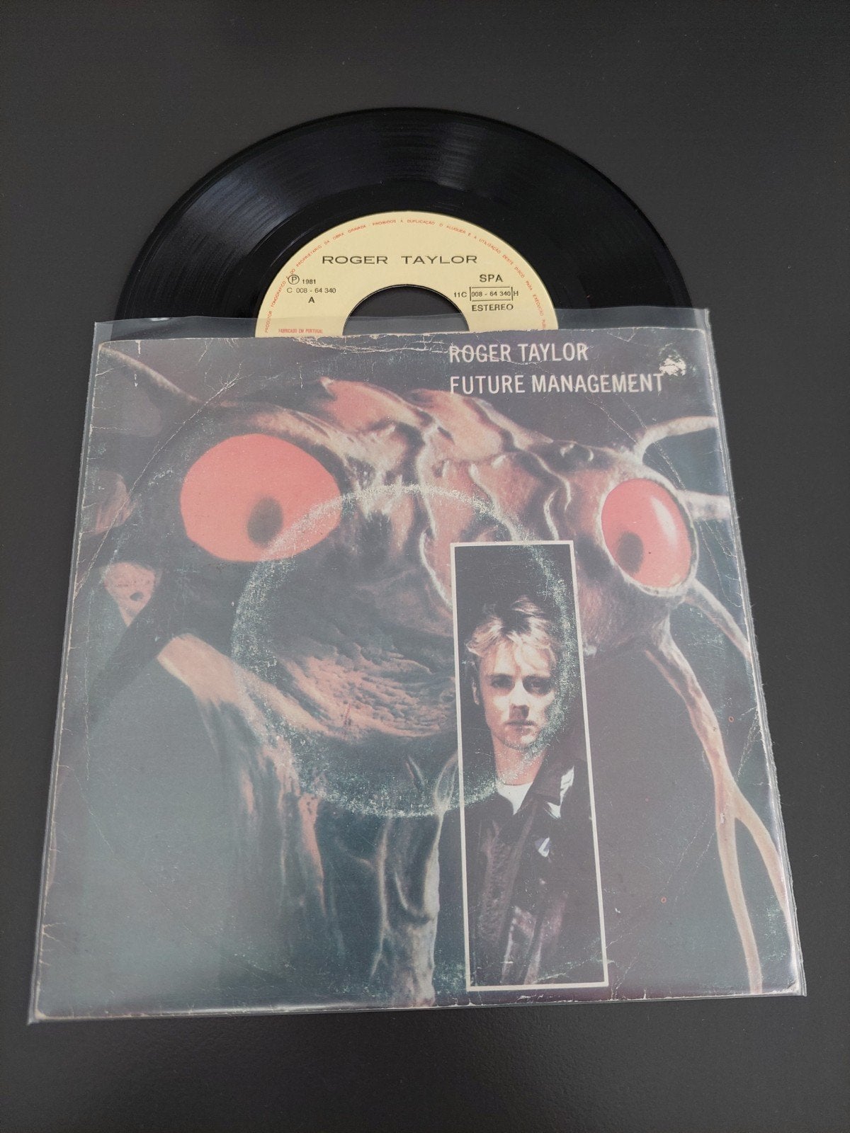 roger Taylor future management, Ophalen of Verzenden, Gebruikt, 7 inch