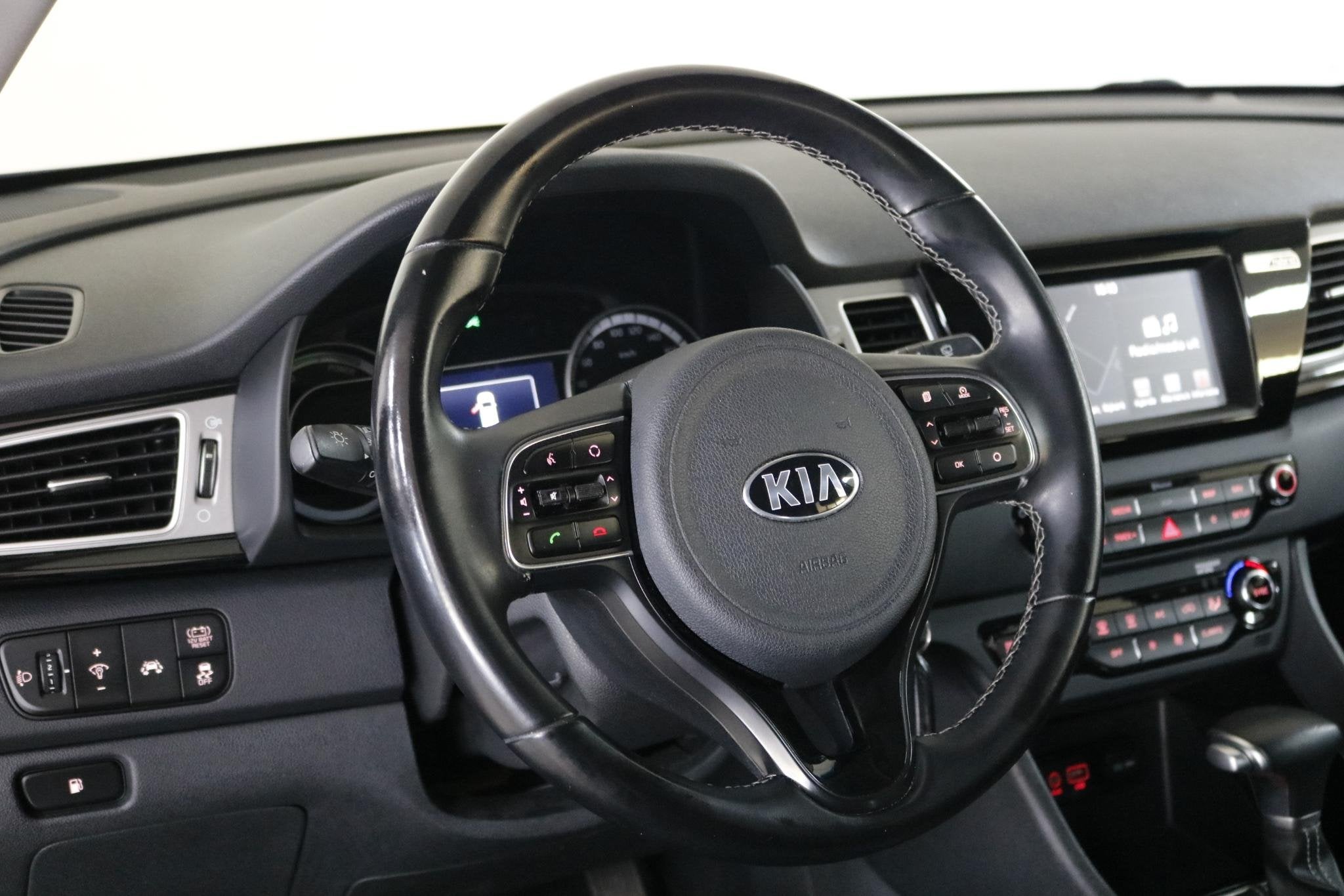 Kia Niro 1.6 GDi Hybrid DynamicLine Clima | Cruise | Carplay, Auto's, Kia, Gebruikt, Euro 6, 2 kWh, Blauw
