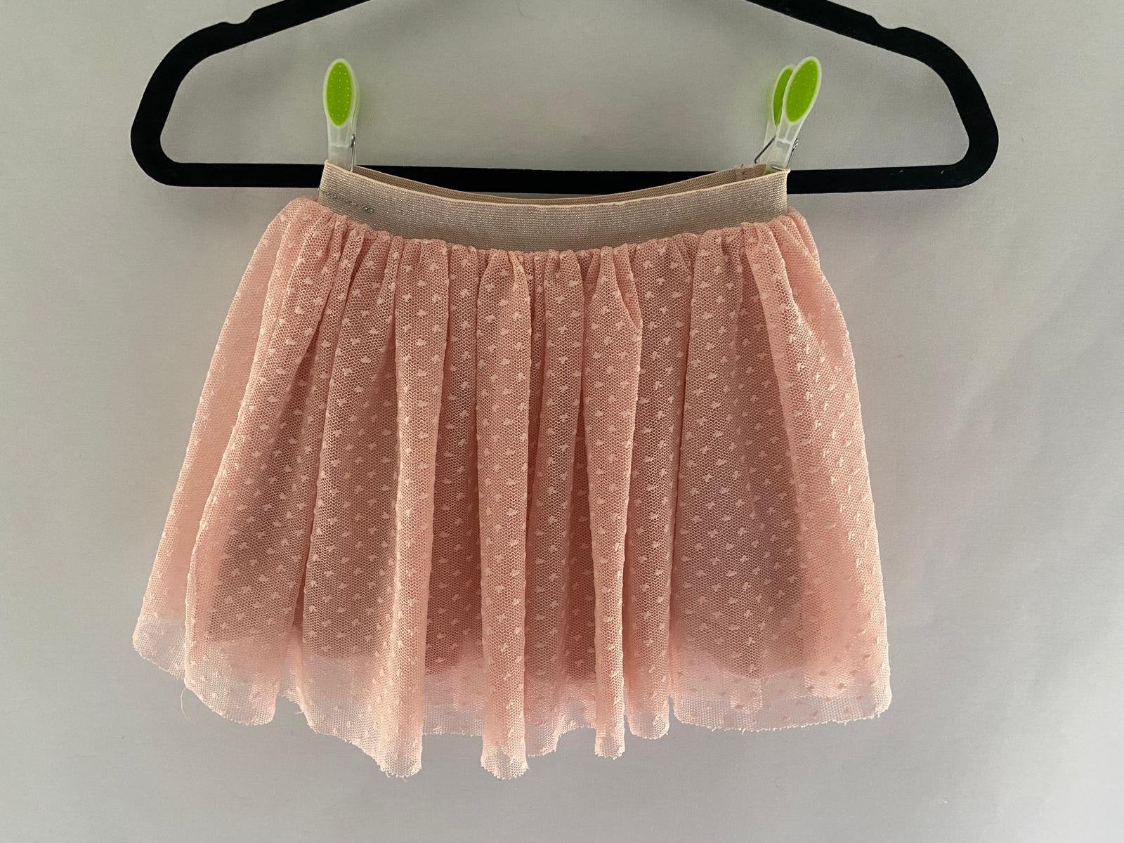 C&A lichtroze tule rok met sterren – maat 110 / 5 jaar, Kinderen en Baby's, Ophalen of Verzenden, Gebruikt, Meisje, Jurk of Rok