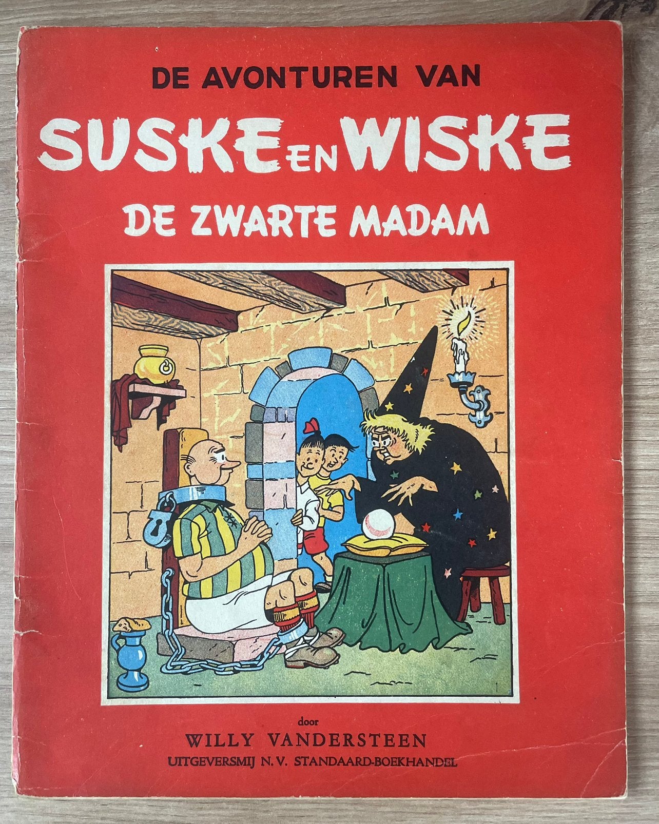 Suske en Wiske, de zwarte madam, Boeken, Stripboeken, Eén stripboek, Ophalen of Verzenden, Zo goed als nieuw