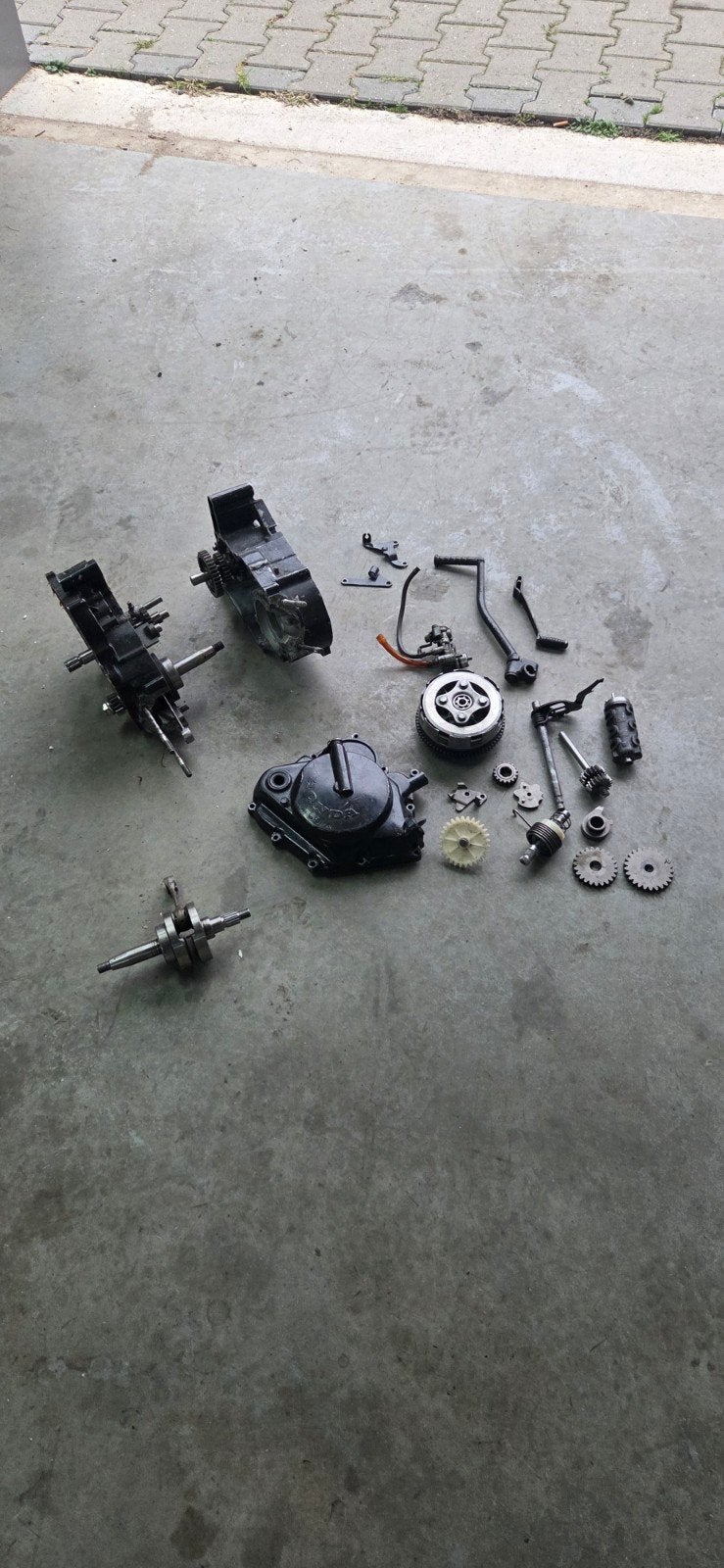 Honda mb5 blok ac01, Ophalen of Verzenden, Gebruikt, Blok, Overige merken